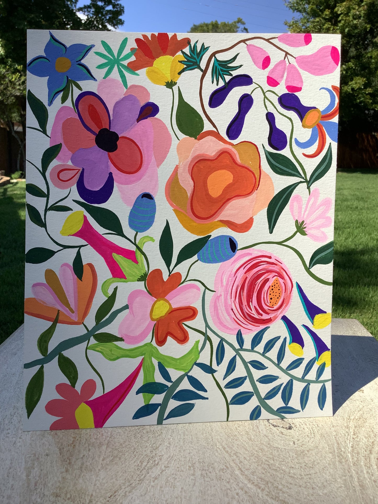 Signature Pop Flowers Pink