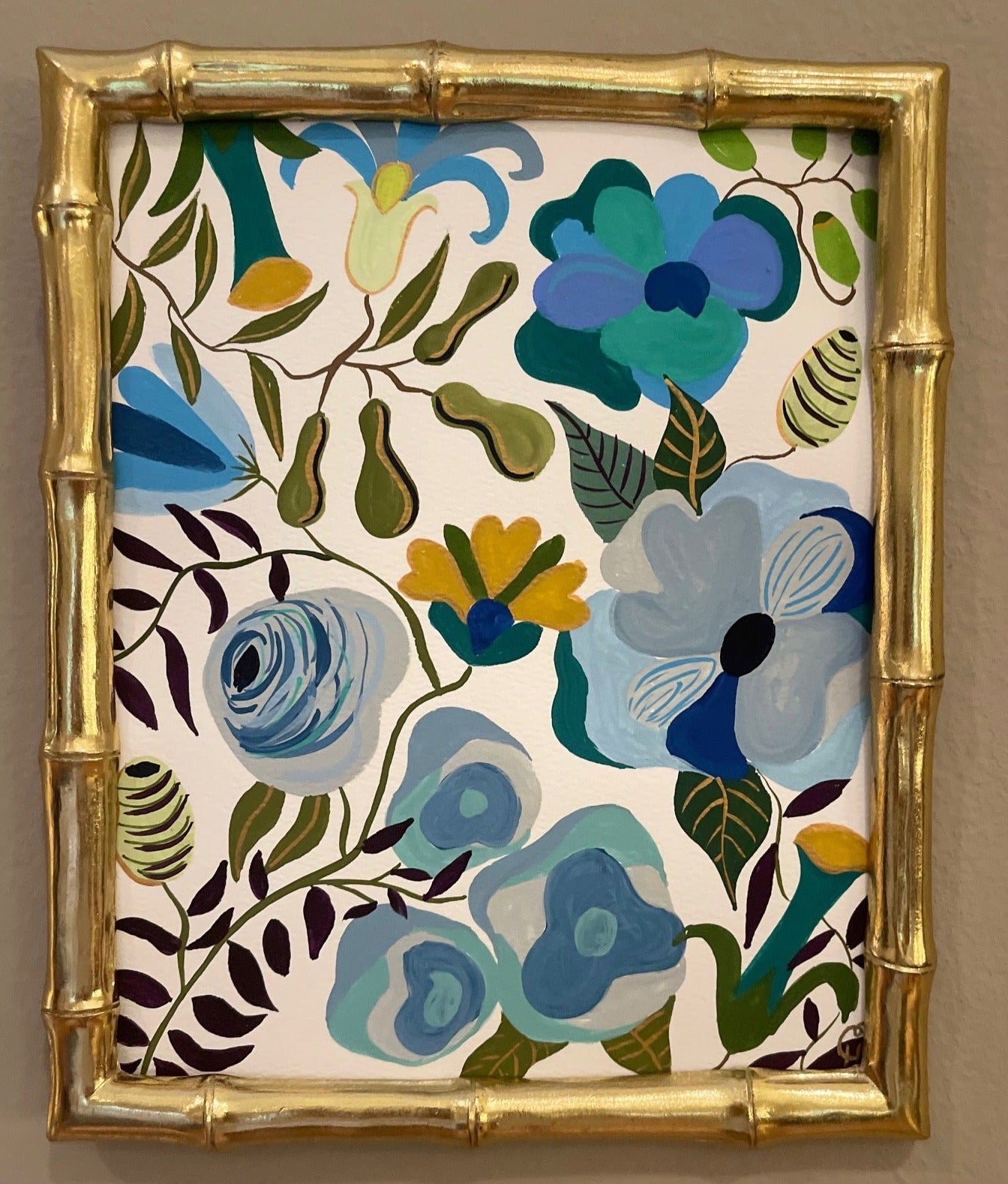 Signature Pop Flowers Blue