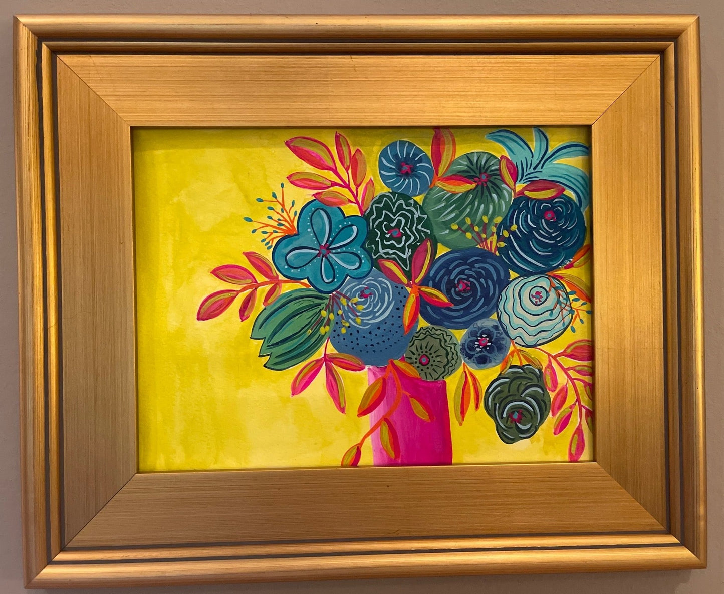 Neon floral II