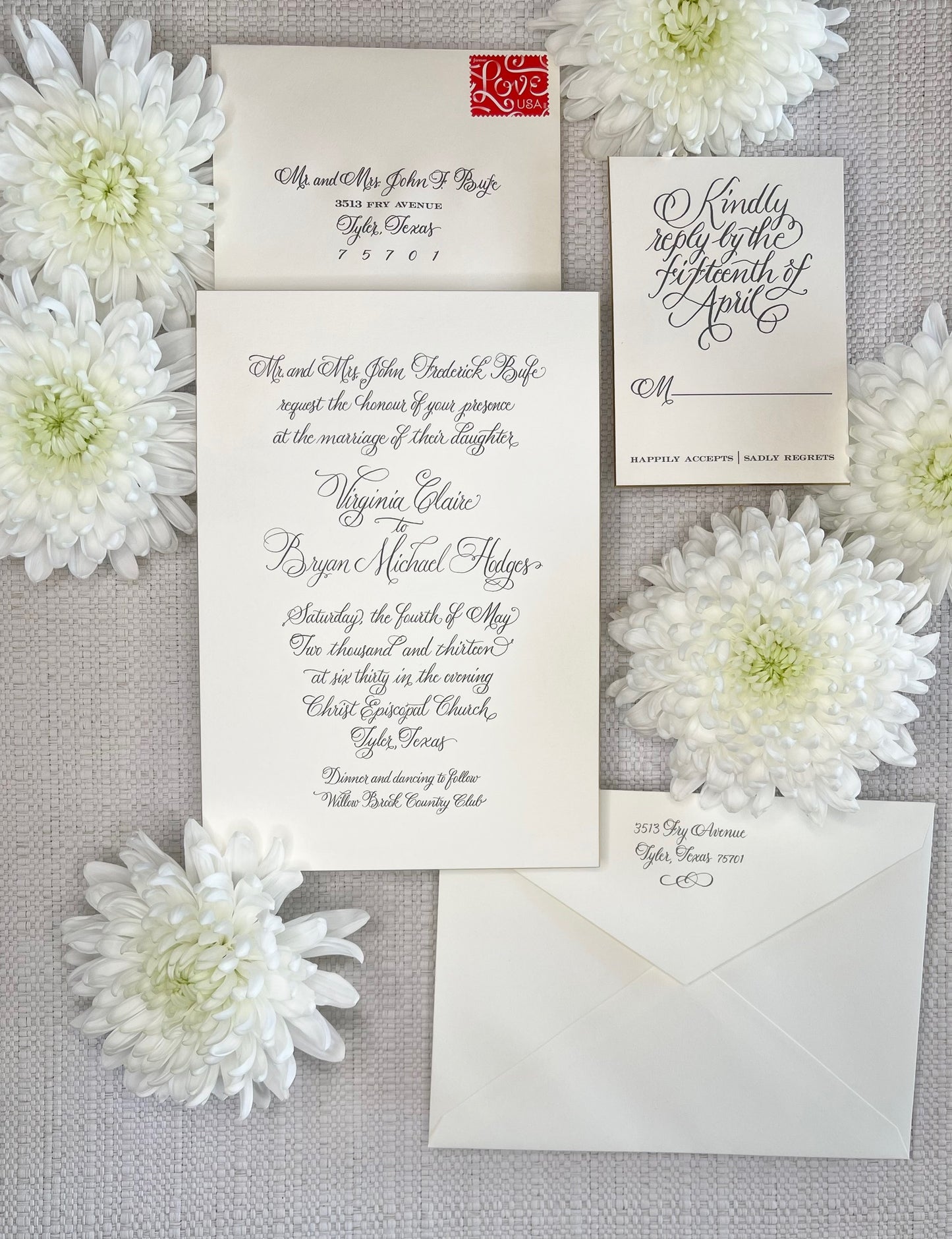 Custom Wedding Invitation Suites