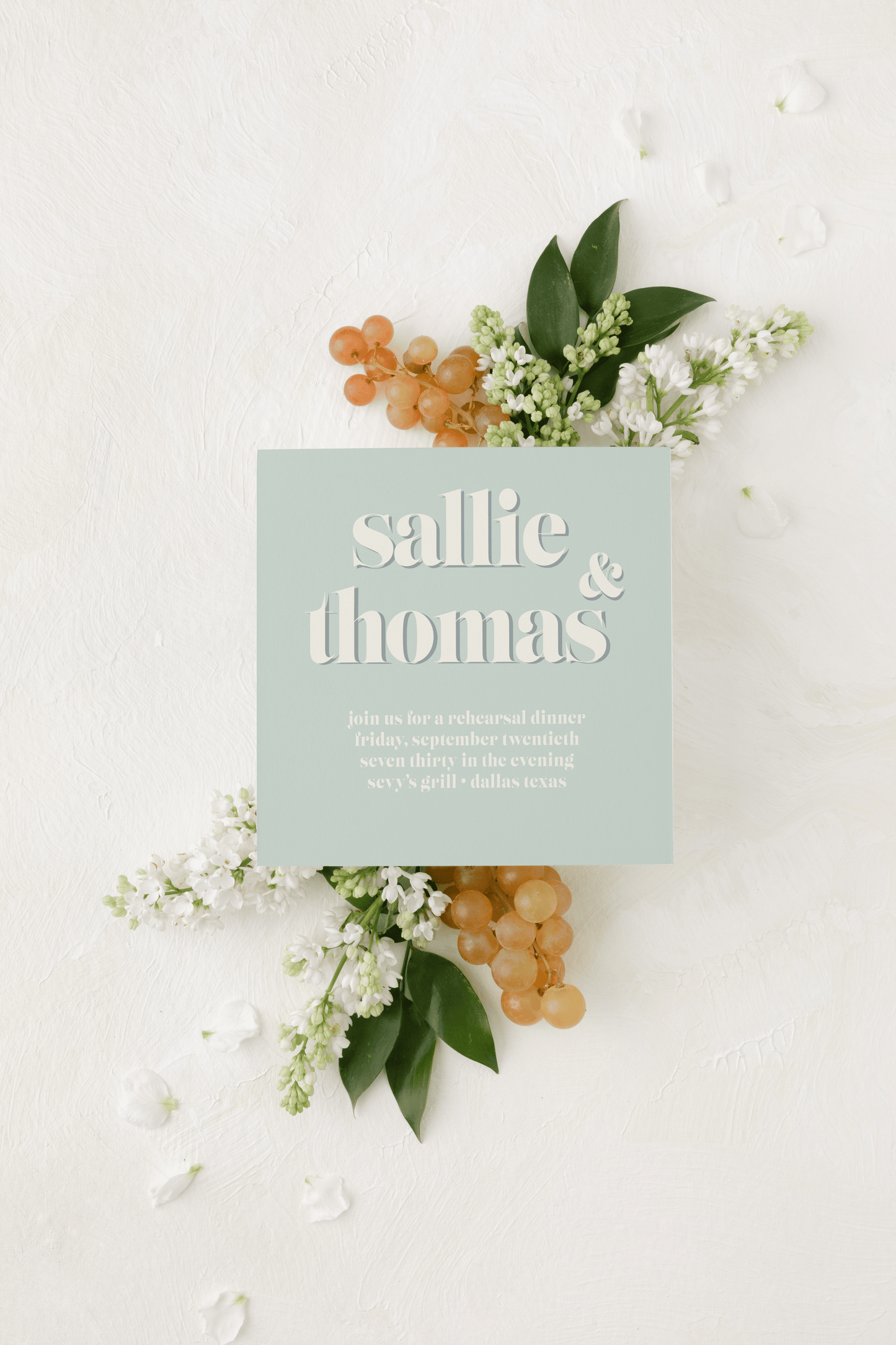 Rehearsal Dinner Invitations