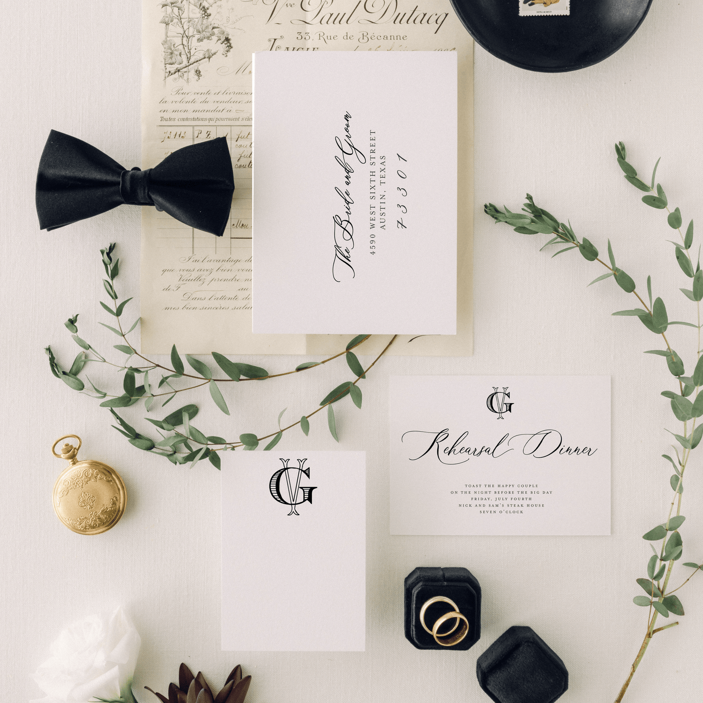 Custom Wedding Invitation Suites