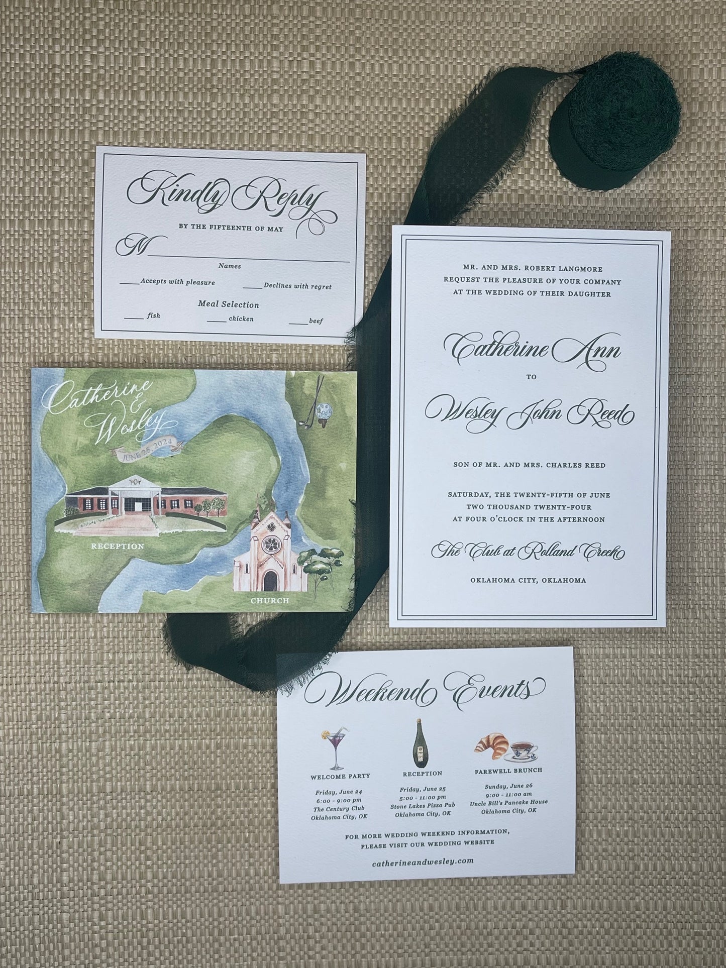 Custom Wedding Invitation Suites